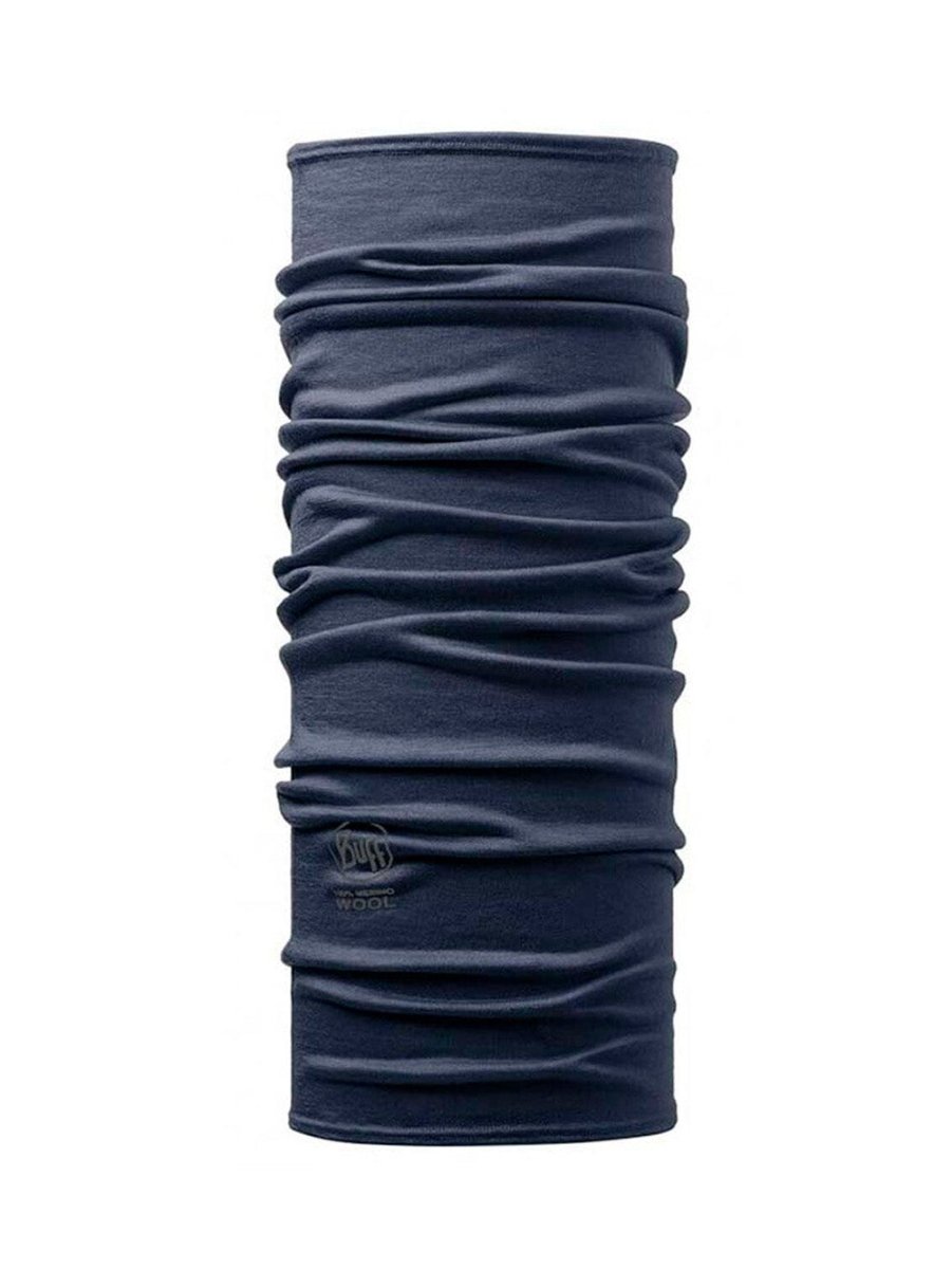 Junior Lightweight Merino - uld Halsedisse - Børn - Solid Denim - Gumpel & Co