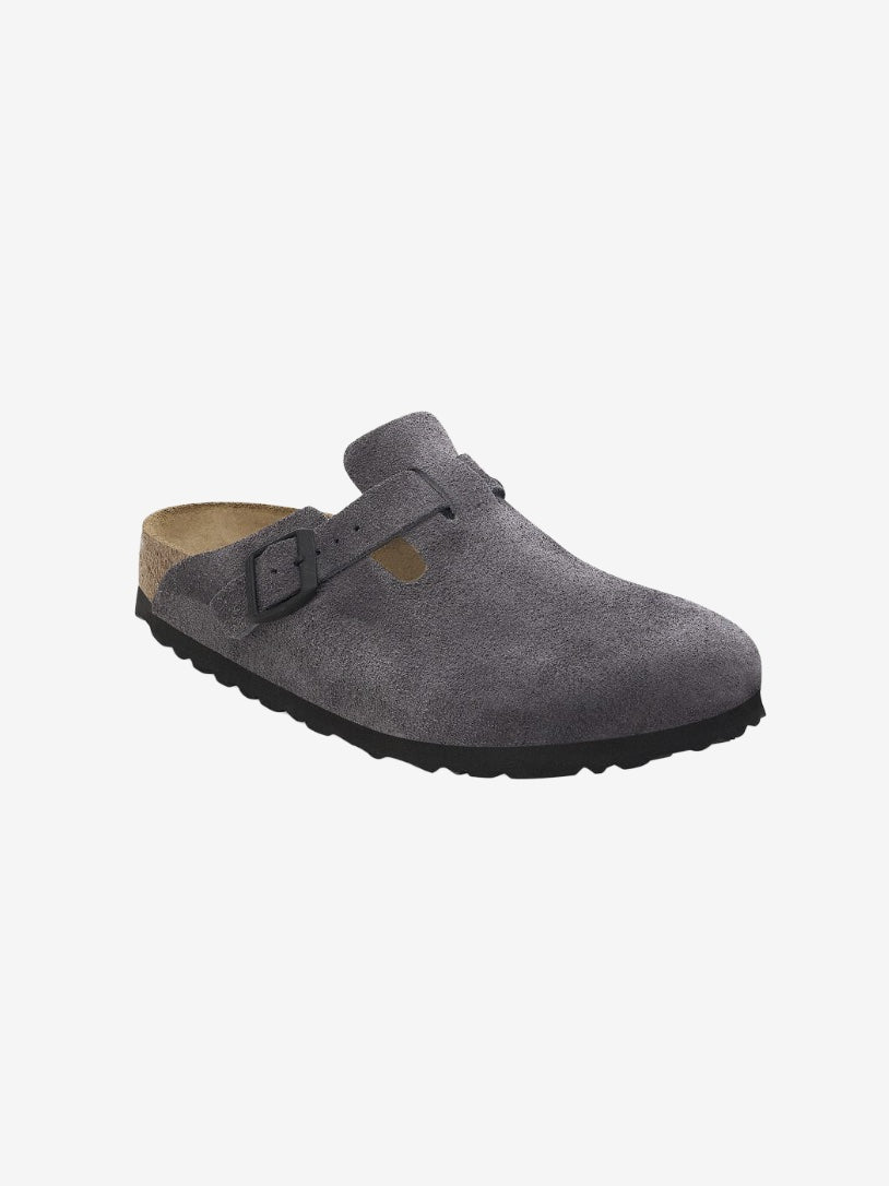 Boston Suede Leather - Velvet Grey - Normal - Gumpel & Co
