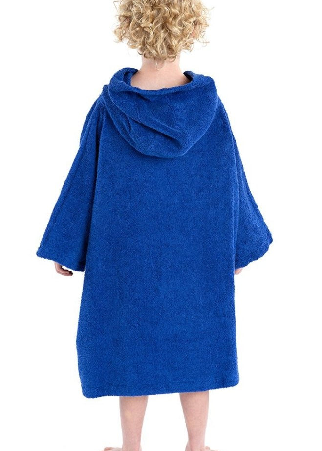 Frotté Badeponcho | Børn | Royal Blue - Gumpel & Co