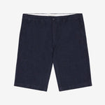 Men's - CHUCK REGULAR LINEN SHORTS - Total Eclipse - Gumpel & Co