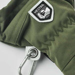 Army Leather Heli 5 - finger Skihandsker - Unisex - Olive - Gumpel & Co