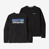 Long Sleeved P 6 Logo Responsibili Tshirt - Herre - Black - Gumpel & Co