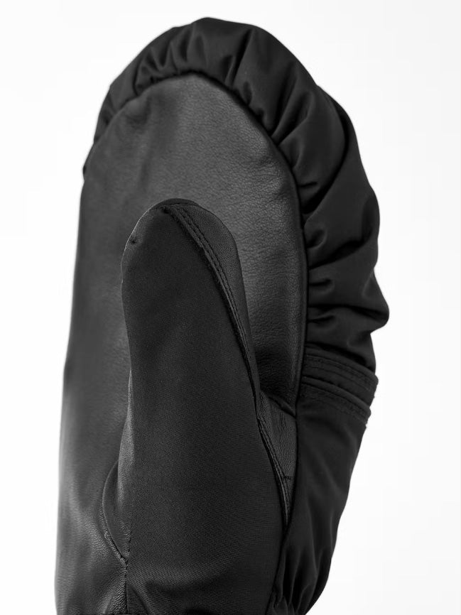Primaloft Leather Female Mitt Skihandsker - Dame - Black - Gumpel & Co