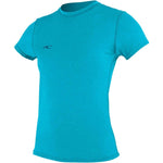 Women's TRVLR Hybrid Kortærmet UPF 50+ UV T-shirt - Dame - Turquoise - Gumpel & Co