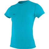 Women's TRVLR Hybrid Kortærmet UPF 50+ UV T-shirt - Dame - Turquoise - Gumpel & Co