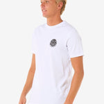 Wettie Icon Tee - Herre - Optical White - Gumpel & Co