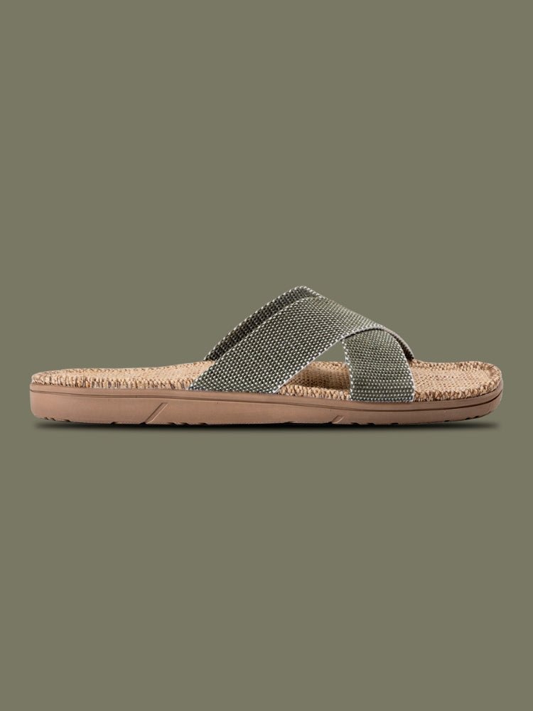 Unisex Sandal - Dusty Olive - Gumpel & Co
