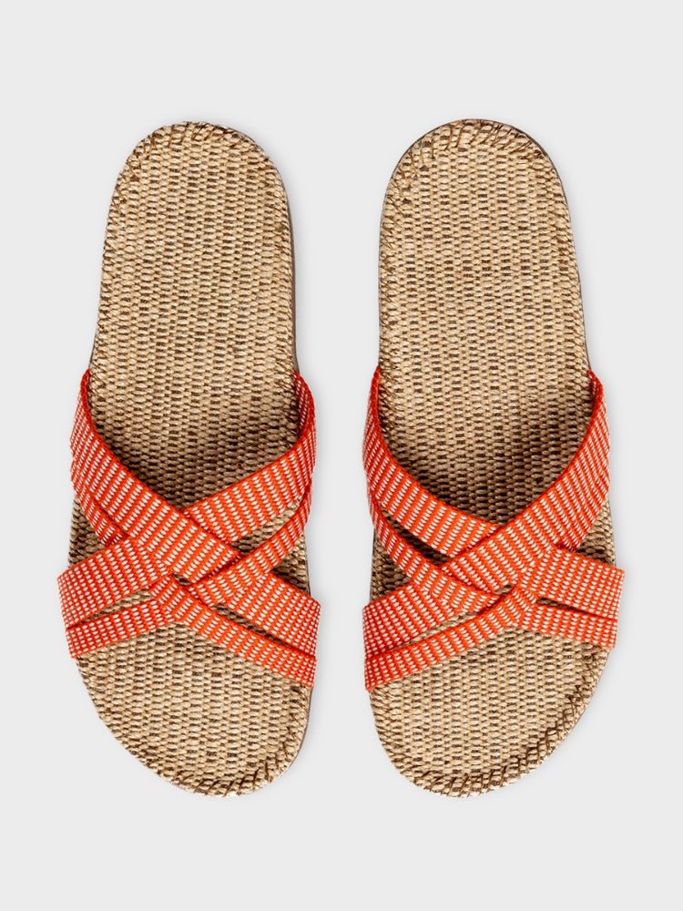 SHANGIES BY STILOV Women #1 Sandal - Sunset Orange
