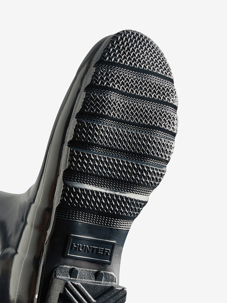 Original Short Boot Gloss - Navy - Dame - Gumpel & Co