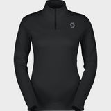 W Pullover Defined Light - Dame - Black - Gumpel & Co