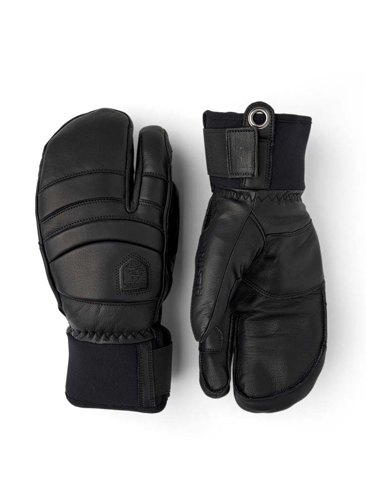 Fall Line 3 - Finger Skihandske - Herre - Black/Black - Gumpel & Co