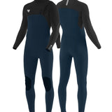 Men's 7 Seas Comp 3/2 Full Chest Zip Våddragt | Herre | Night - Gumpel & Co