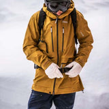 Fall Line 5 - finger Skihandsker - Unisex - Almond White/Almond - Gumpel & Co