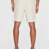 Men's Loose Hør Shorts - Herre - Light feather gray - Gumpel & Co