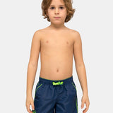 Kids Mini Coltrane Badeshorts | Børn | Reef Blue - Gumpel & Co