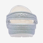 Toddler Classic Iridescent Glitter Clog - White - Gumpel & Co