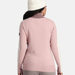 Women's Voss Half - Zip Uld Striktrøje - Dame - Prim Pink - Gumpel & Co