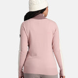 Women's Voss Half - Zip Uld Striktrøje - Dame - Prim Pink - Gumpel & Co