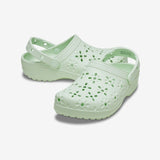 Classic Floral Cut - Out Clog - Unisex - Jade Tint - Gumpel & Co
