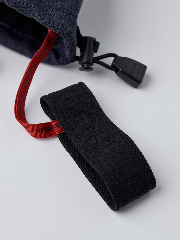 Army Leather Patrol Gauntlet 5 - finger Skihandsker - Unisex - Navy - Gumpel & Co