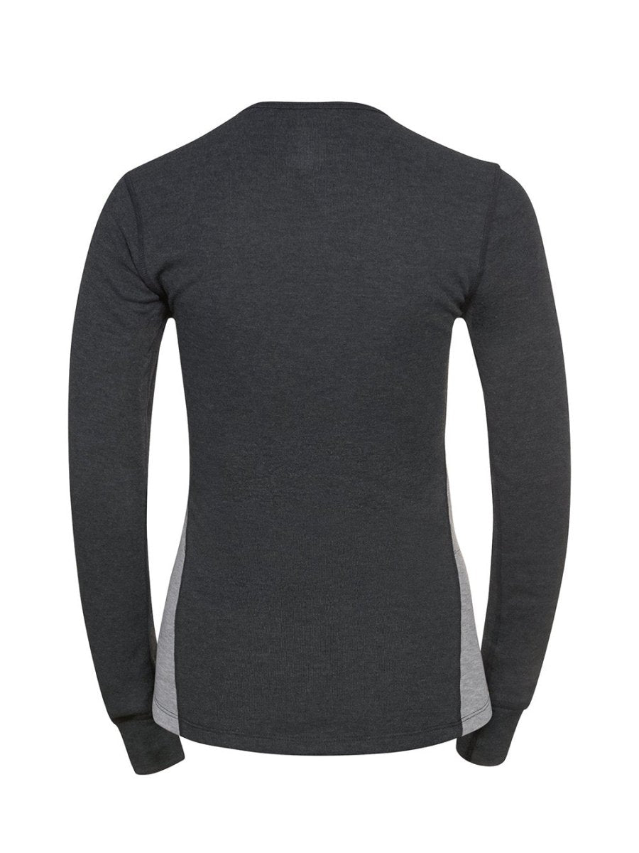 Women's Active Warm Skiundertøjssæt - Dark Grey/Grey Melange - Gumpel & Co