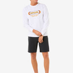 Icons Of Surf Long Sleeve UV Tee - Herre - White - Gumpel & Co