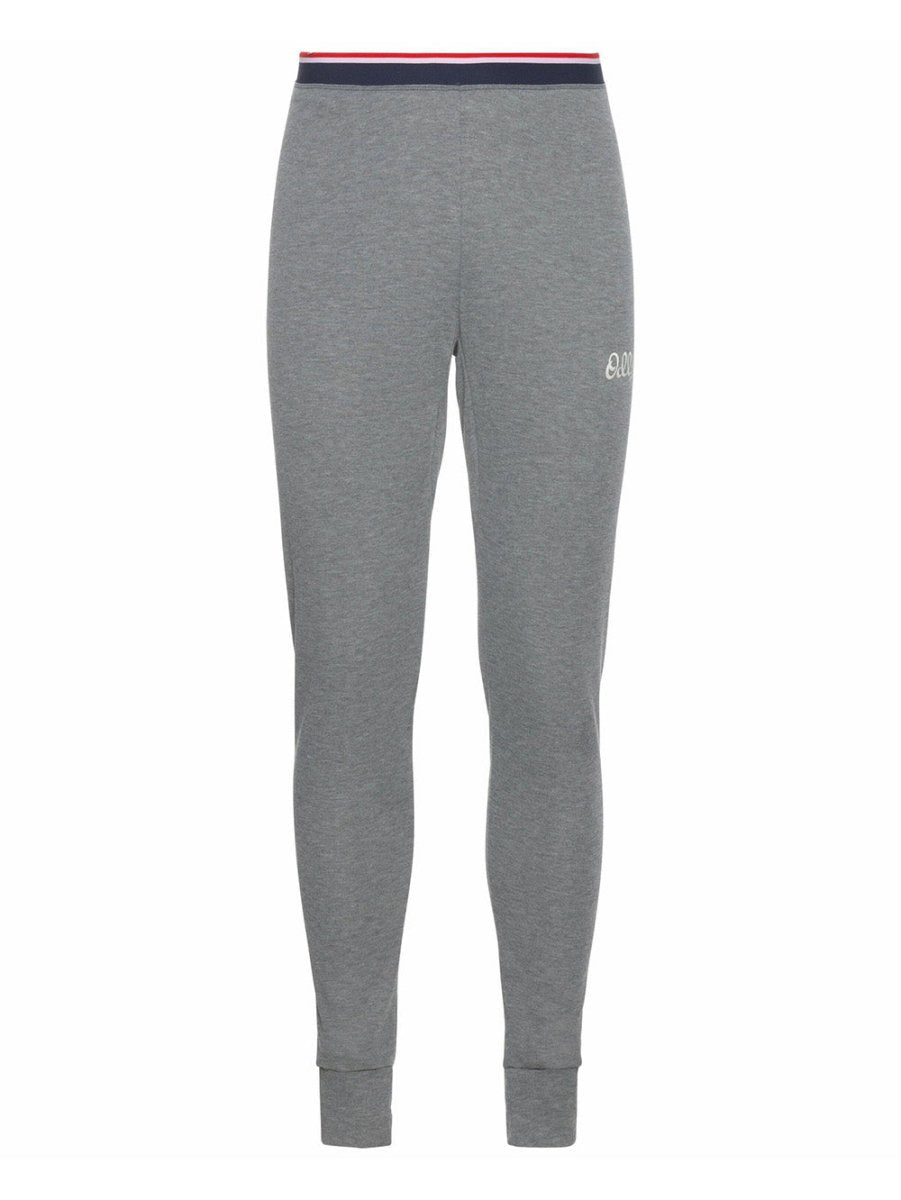 Men's Active Warm Skiunderbukser - Steel Grey Melange - Gumpel & Co