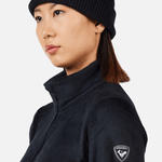 Diretta Fleece Midlayer m/lynlås - Dame - Sort - Gumpel & Co