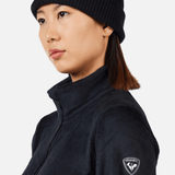 Diretta Fleece Midlayer m/lynlås - Dame - Sort - Gumpel & Co