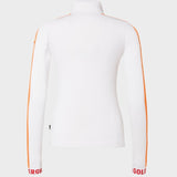 Lucia Long Sleeve Strik - Womens - White - Gumpel & Co