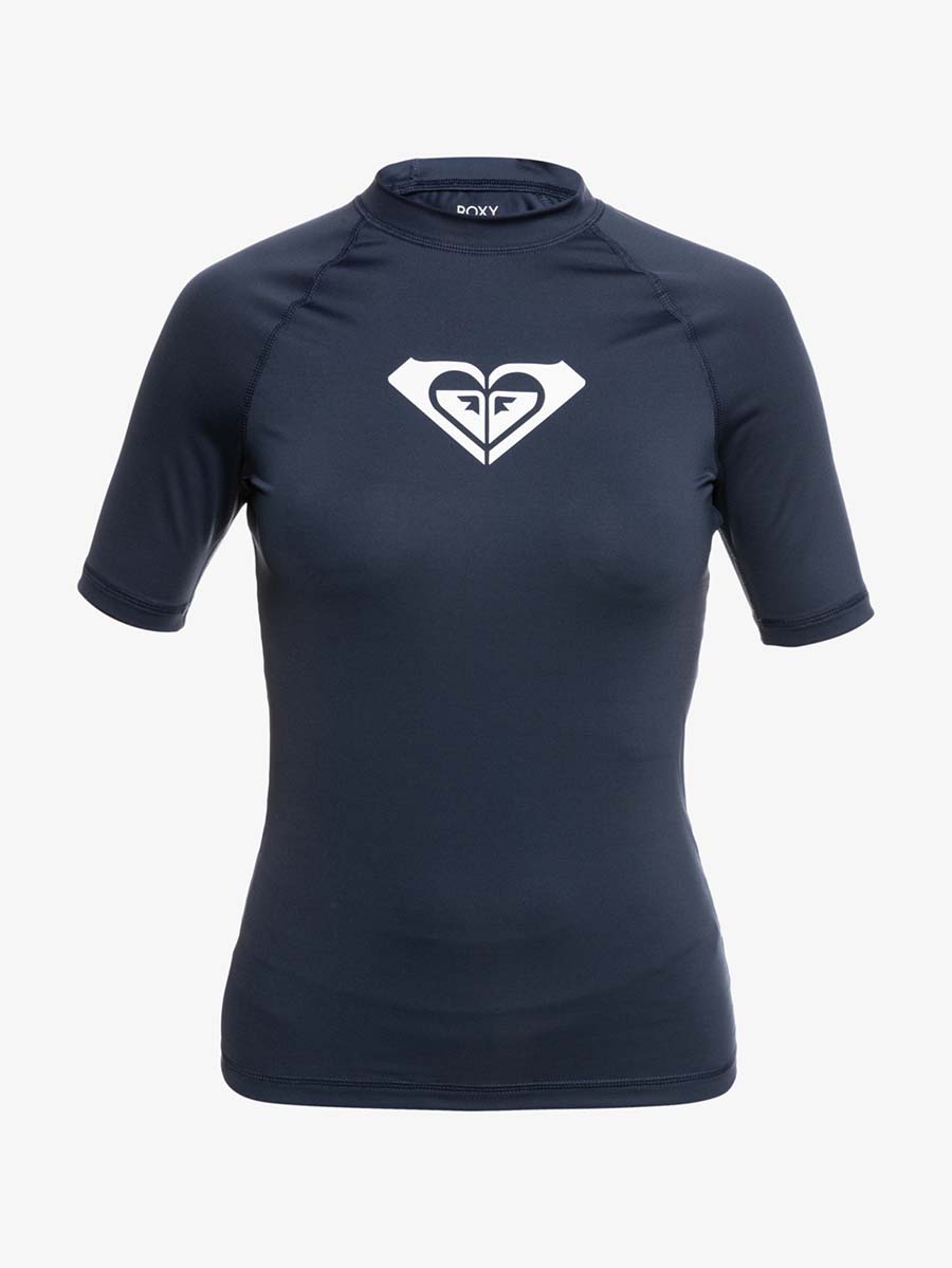 Women's Whole Hearted Short Sleeve UV T-shirt - Dame - Mood Indigo (mørkeblå) - Gumpel & Co