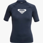 Women's Whole Hearted Short Sleeve UV T-shirt - Dame - Mood Indigo (mørkeblå) - Gumpel & Co
