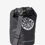 Rip Curl Surf Series 20L Barrel Bag - Black/Grey