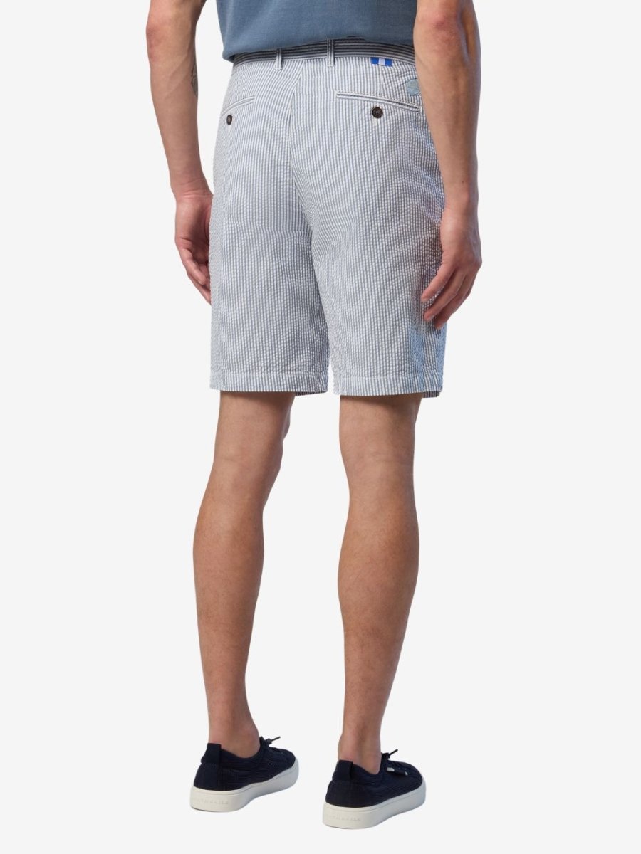 Freedom seersucker chino shorts - Men - Combo 1 - Gumpel & Co