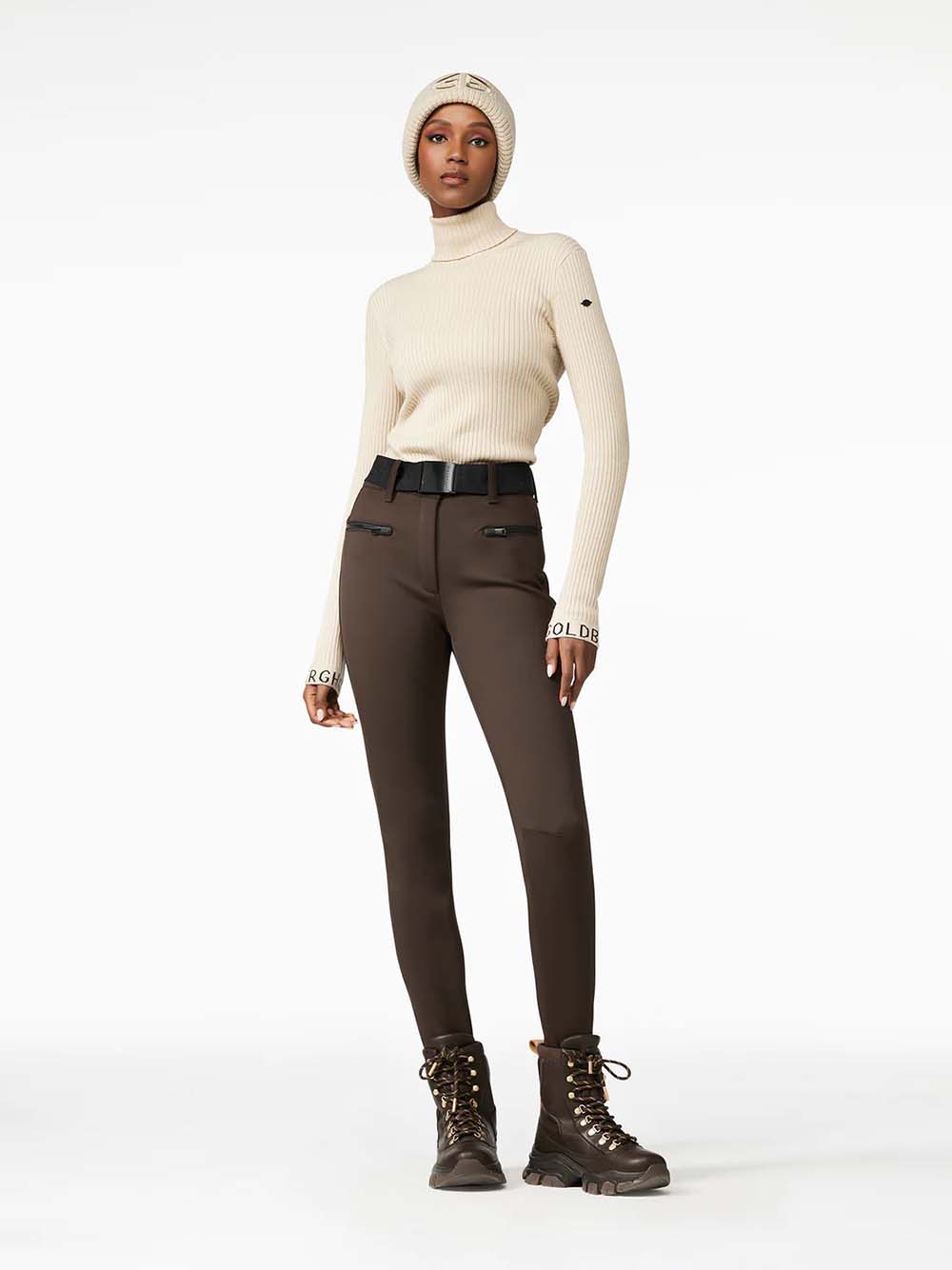 Women's Mira Uldsweater - Dame - Champagne - Gumpel & Co