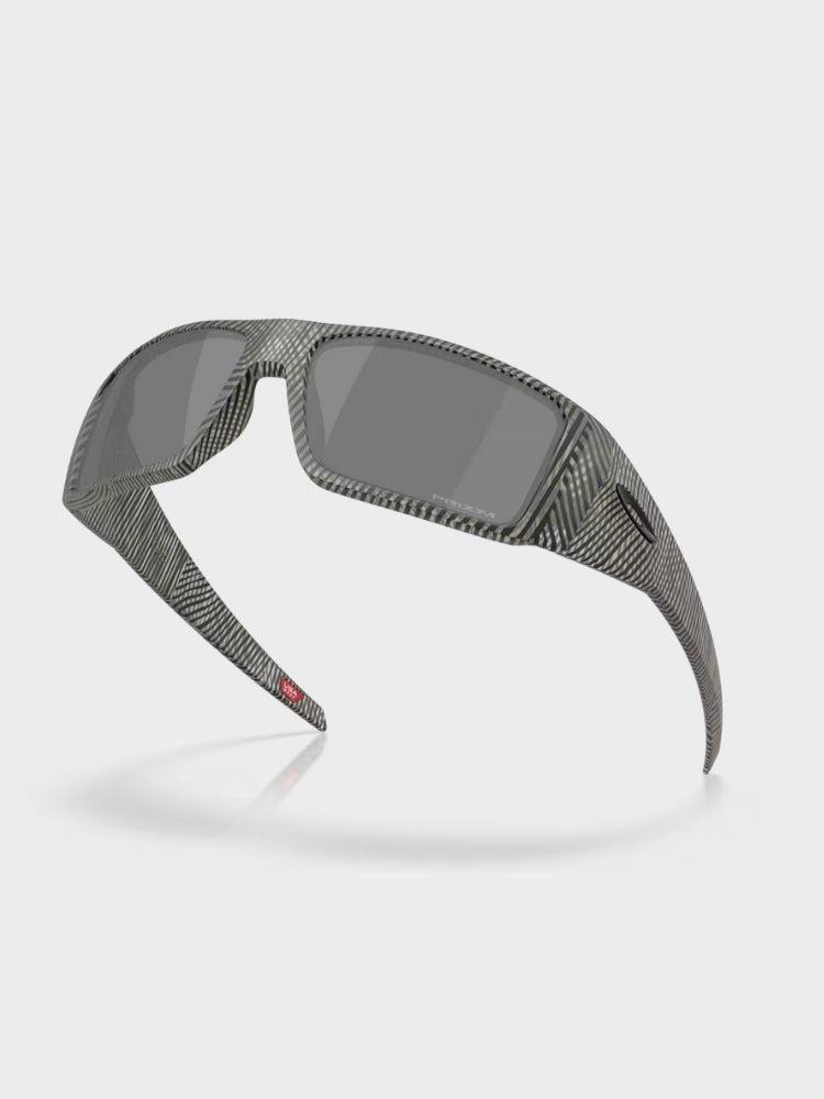 Heliostat - prizm black Lenses / matte grey ink fingerprint Frame - Gumpel & Co