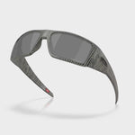 Heliostat - prizm black Lenses / matte grey ink fingerprint Frame - Gumpel & Co