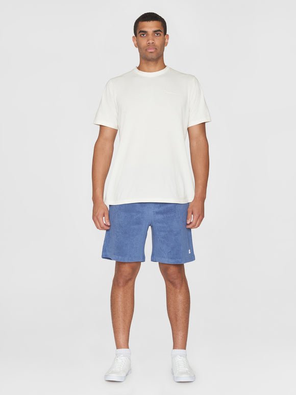 Men's Fig Loose Terry Shorts - Herre - Moonlight Blue - Gumpel & Co