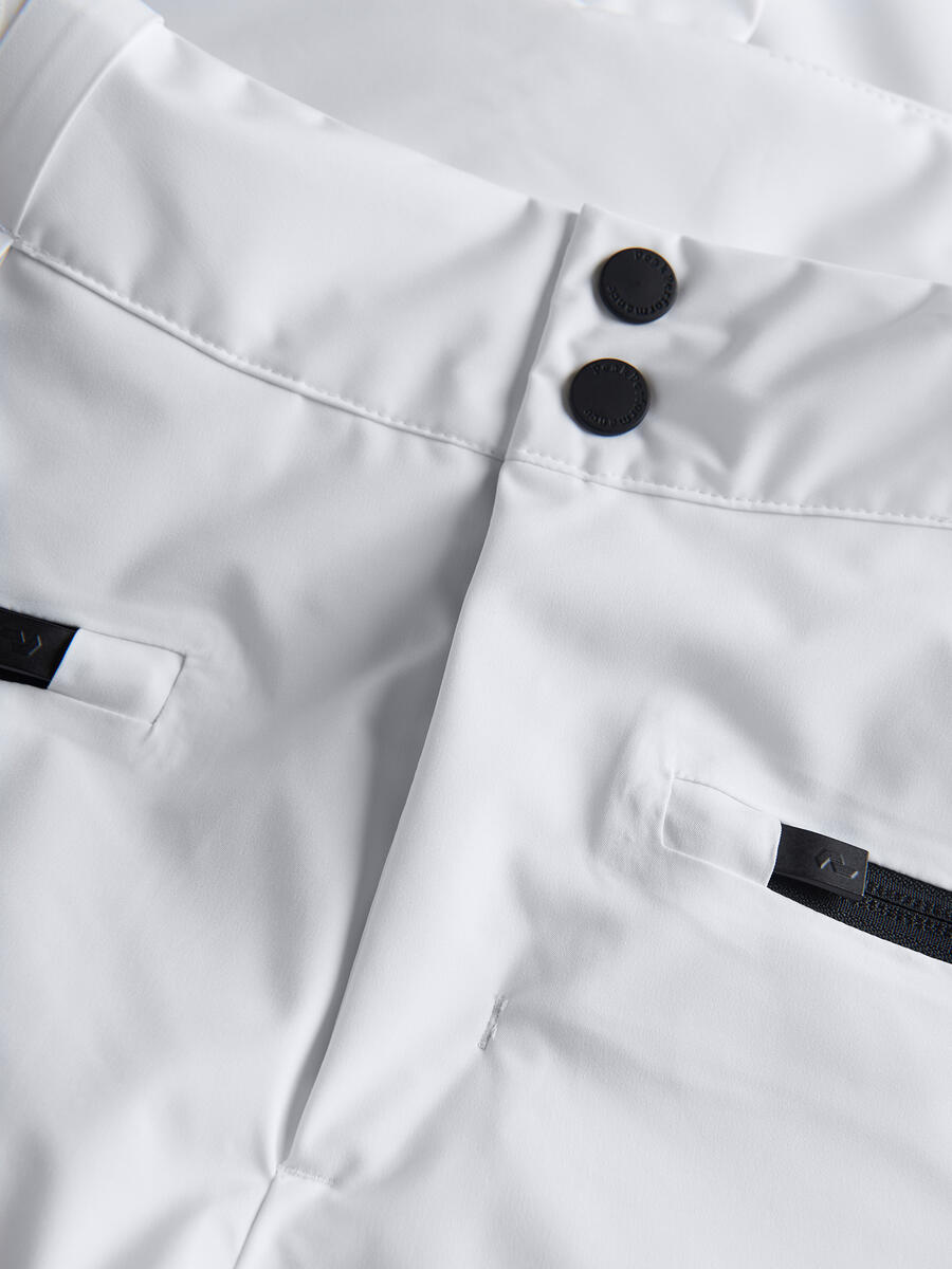 Scoot Insulated Skibukser - Dame - Hvid - Gumpel & Co