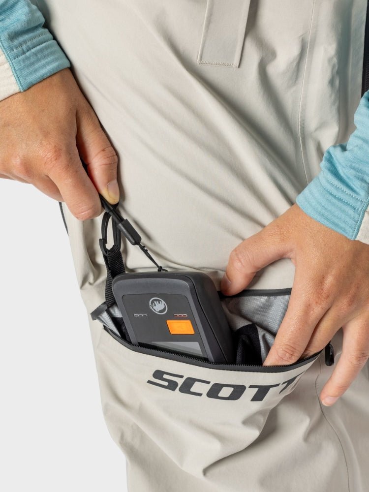 Vertic GTX 3L Skibukser - Unisex - Black / Dust White - Gumpel & Co