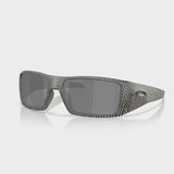 Heliostat - prizm black Lenses / matte grey ink fingerprint Frame - Gumpel & Co