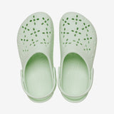Classic Floral Cut - Out Clog - Unisex - Jade Tint - Gumpel & Co