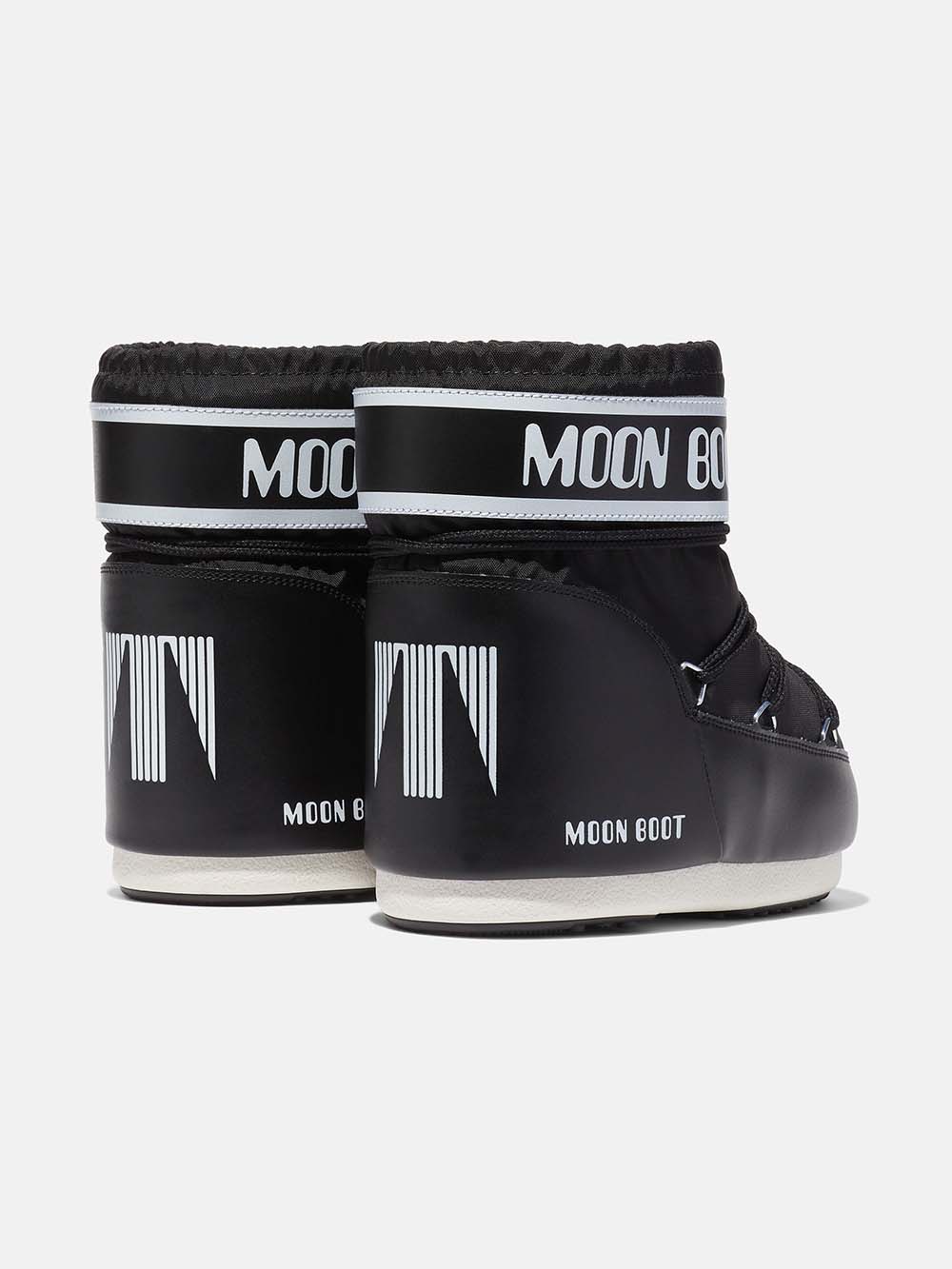 Icon Low Nylon Vinterstøvle - Unisex - Black - Gumpel & Co