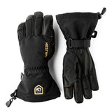 Army Leather Gore - Tex 5 - finger handske - herre - black - Gumpel & Co