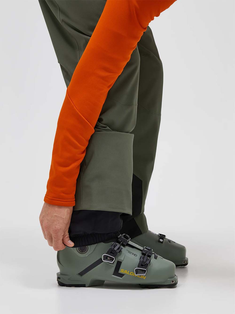 Maroon Skibukser - Herre - Grøn - Gumpel & Co