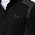 Lukas Quarter Zip Mid - Layer - Black - Gumpel & Co