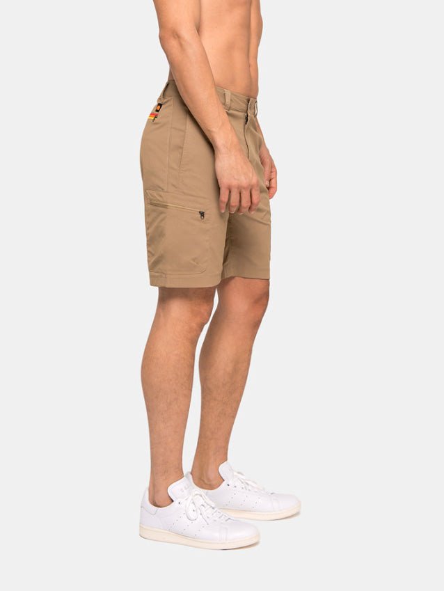 Men's Adan Hybrid Cargo Shorts - Herre - Khaki - Gumpel & Co