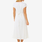 Premium Surf Long Dress - Dame - White - Gumpel & Co