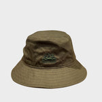 Bucket Hat med broderet logo - Unisex - Dark Green - Gumpel & Co