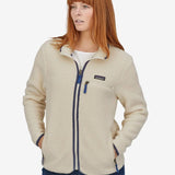 Retro Pile Fleece trøje - Dame - Natural - Gumpel & Co